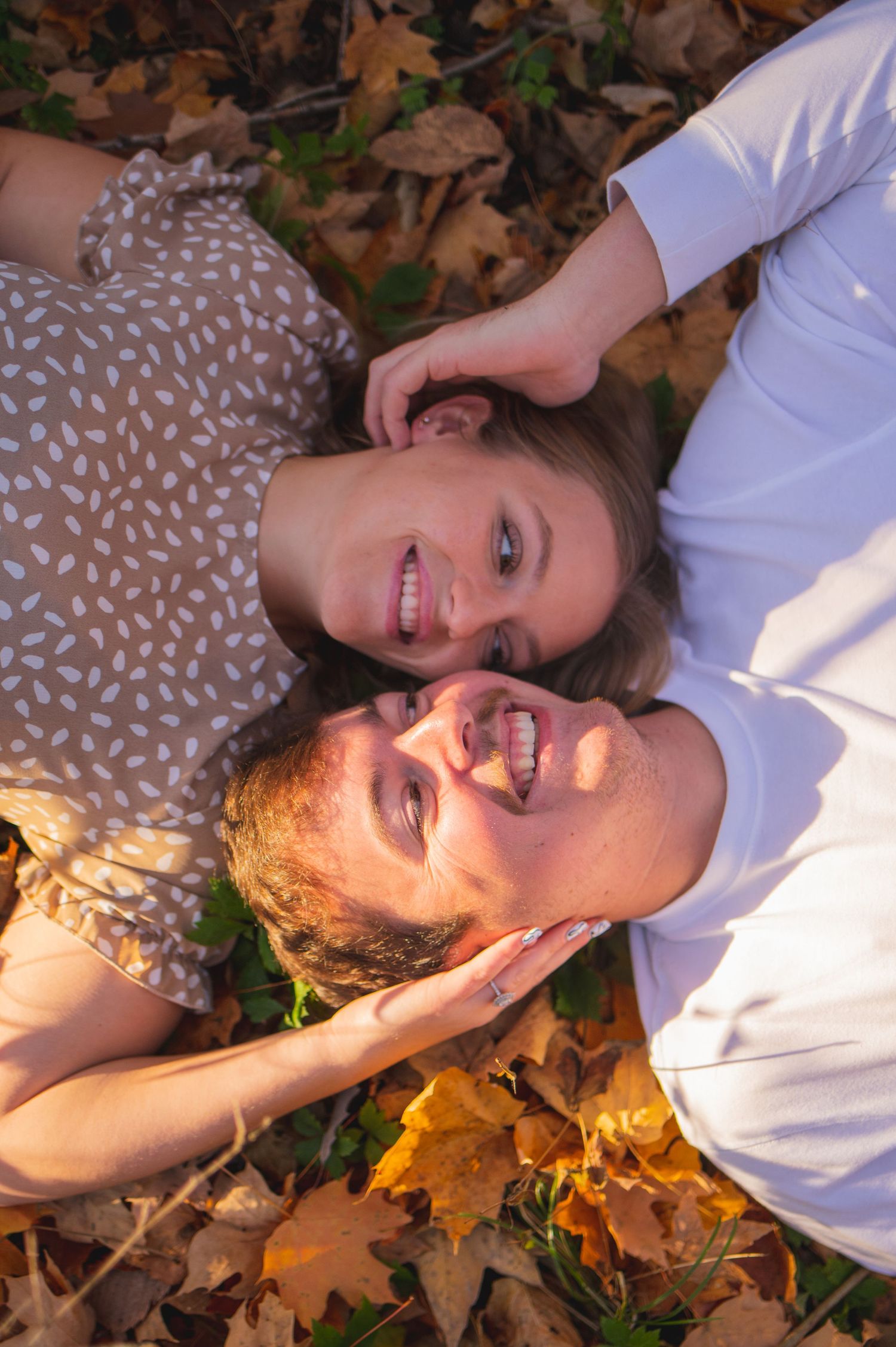 Romantic engagement session photography in Fort Wayne and Northeast Indiana